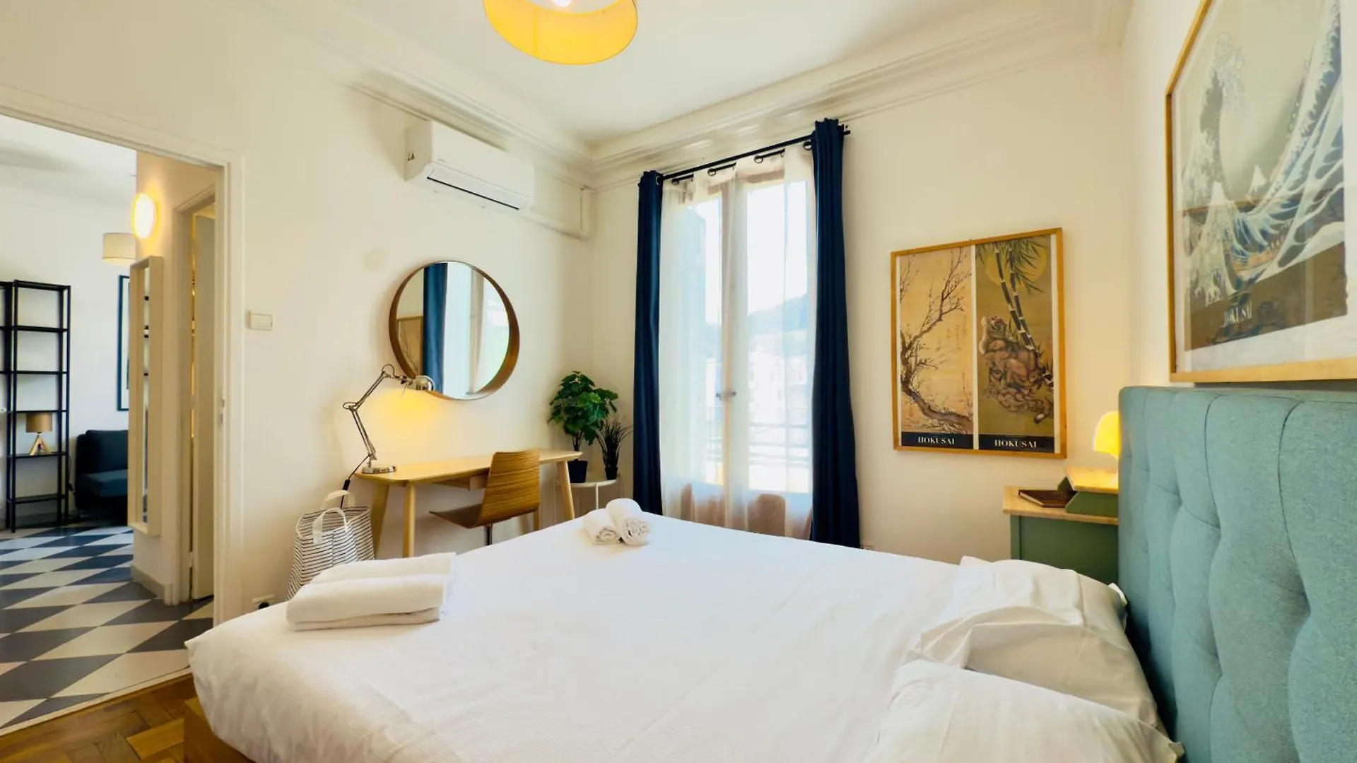 公寓 尼斯New Alba 3 Pers Wifi Ac公寓