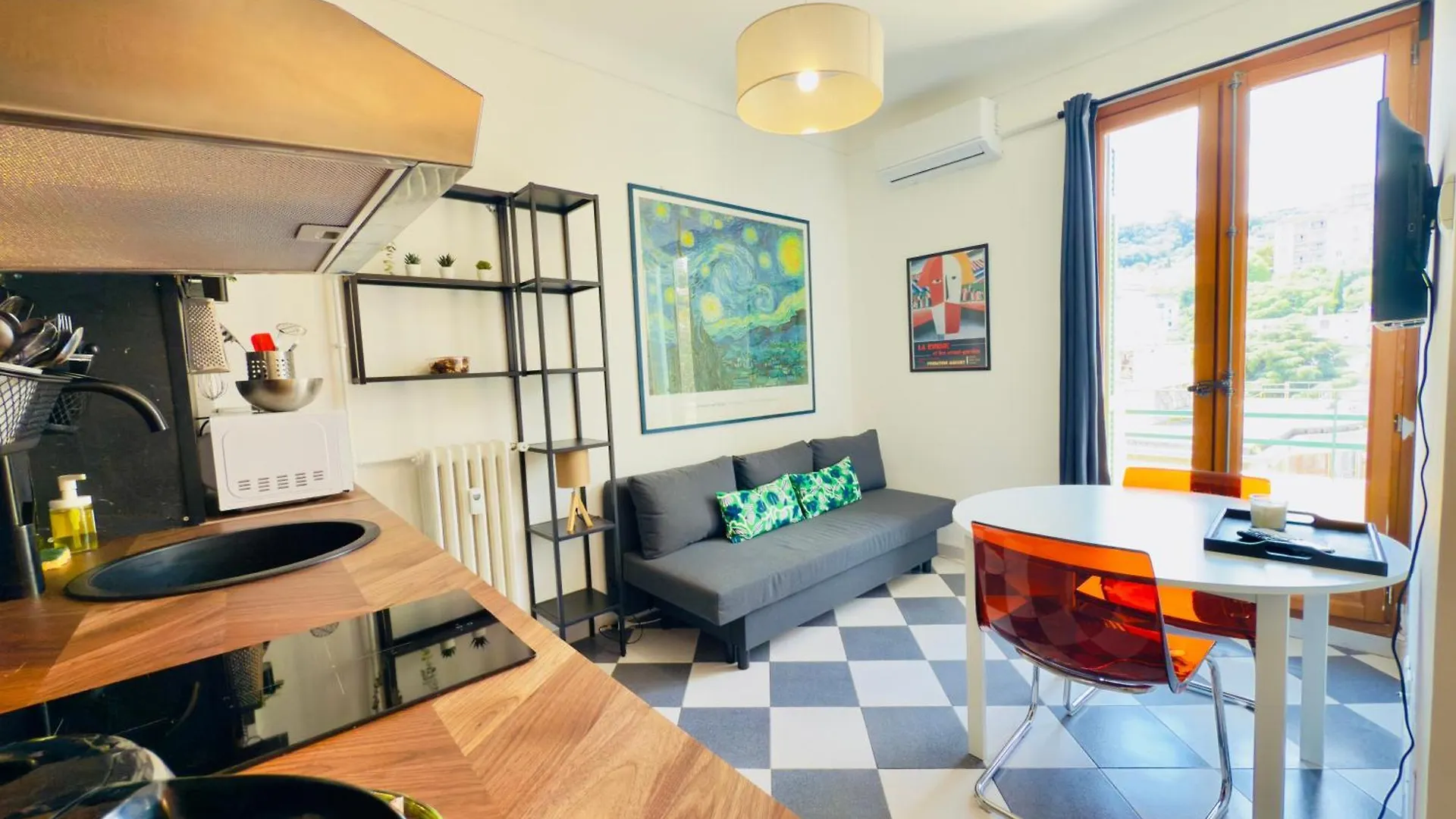 New Alba 3 Pers Wifi Ac Apartment Nice