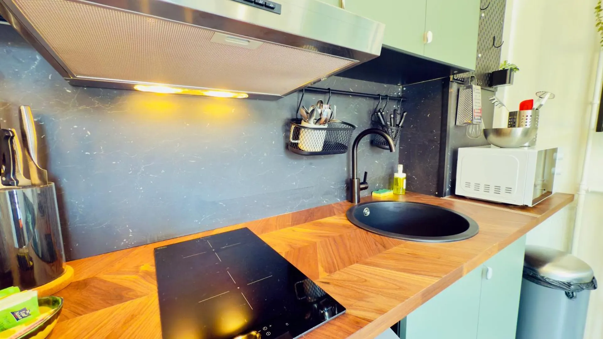New Alba 3 Pers Wifi Ac Apartment Nice France